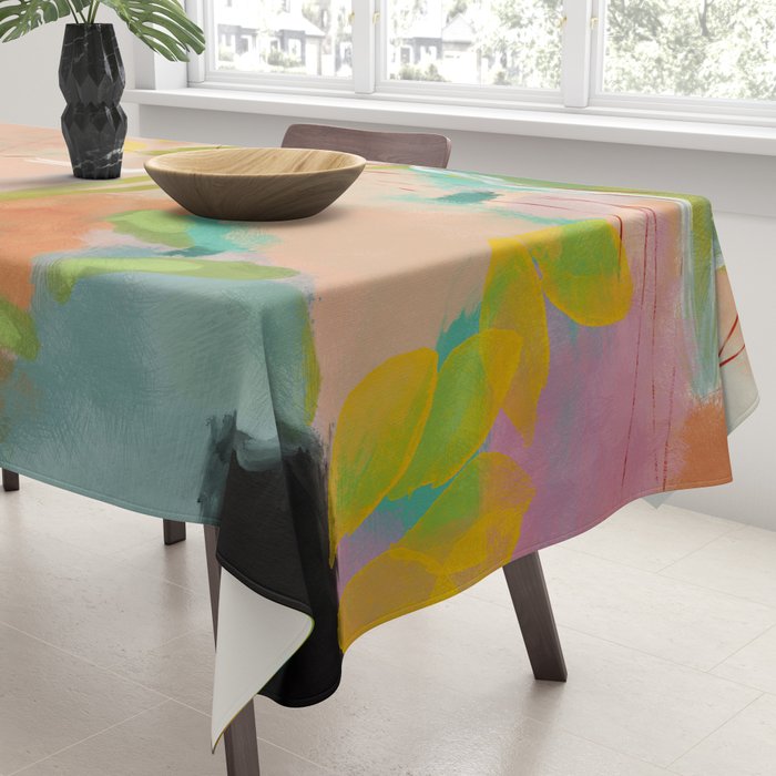 plants in my summer garden / abstraction Tablecloth Gallery Image 3