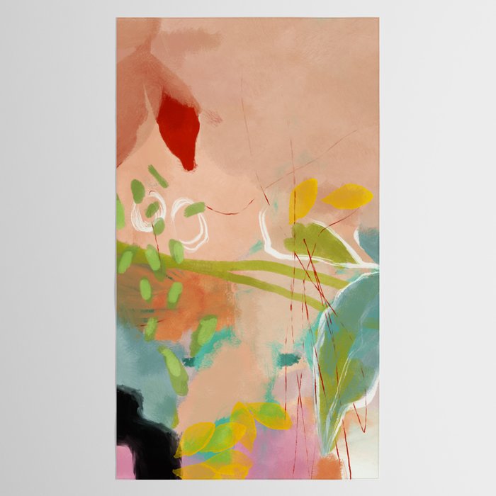 plants in my summer garden / abstraction Tablecloth Gallery Image 2