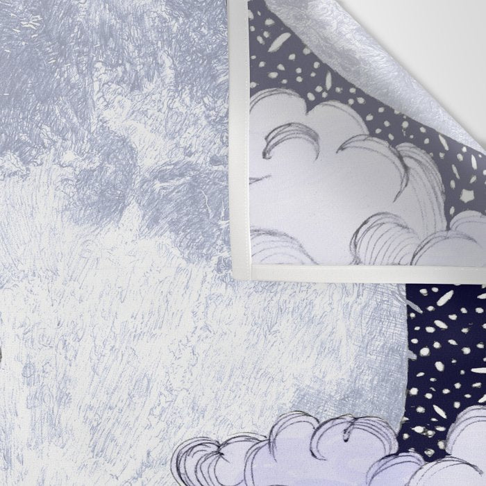 Tiger Moon | Colour Version Wall Tapestry Gallery Image 3