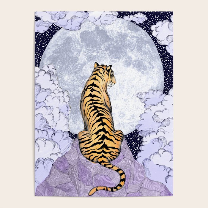 Tiger Moon | Colour Version Poster Gallery Image 4