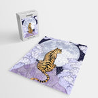 Tiger Moon | Colour Version Jigsaw Puzzle Gallery Image 2