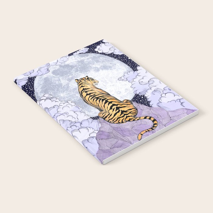 Tiger Moon | Colour Version Notebook Gallery Image 2