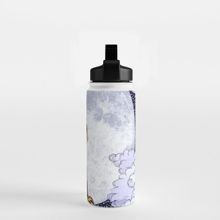Tiger Moon | Colour Version Water Bottle Gallery Image 2