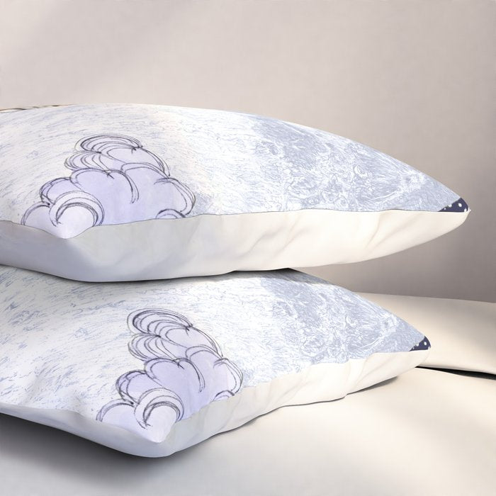 Tiger Moon | Colour Version Pillow Sham Gallery Image 3