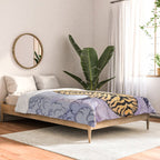 Tiger Moon | Colour Version Comforter Gallery Image 2