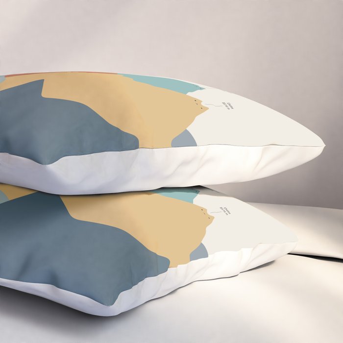 Cat Landscape 115: Himeowlaya Pillow Sham Gallery Image 3