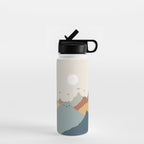 Cat Landscape 115: Himeowlaya Water Bottle Gallery Image 1