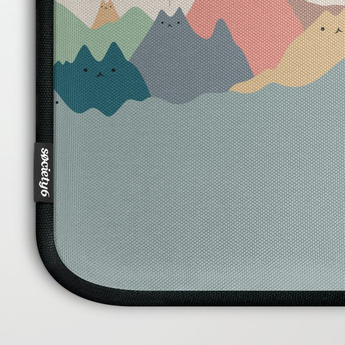 Cat Landscape 115: Himeowlaya Laptop Sleeve Gallery Image 3