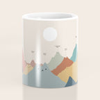 Cat Landscape 115: Himeowlaya Coffee Mug Gallery Image 4