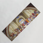 Raffaello Sanzio da Urbino - The School of Athens, 1509-1510 Yoga Mat Gallery Image 1