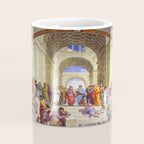 Raffaello Sanzio da Urbino - The School of Athens, 1509-1510 Coffee Mug Gallery Image 4