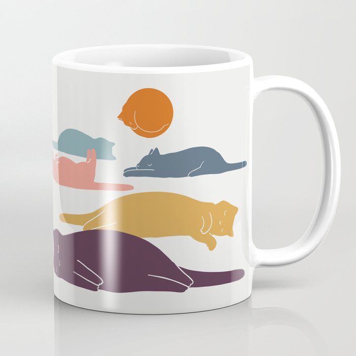 Cat Landscape 11 Coffee Mug Gallery Image 1
