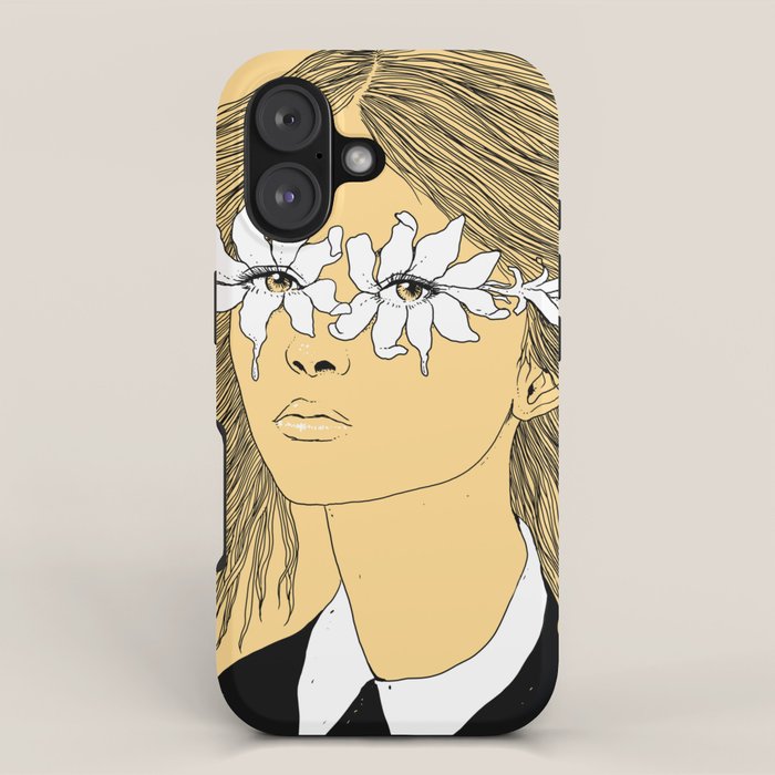 Flowers in My Eyes (Life in a Glimpse) iPhone Case Gallery Image 1