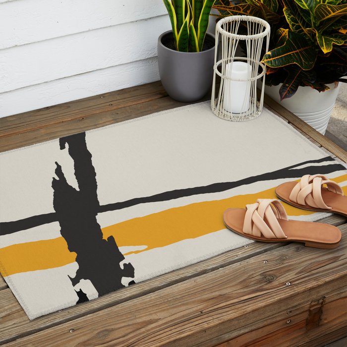 Bold Rhythm Outdoor Rug Gallery Image 2