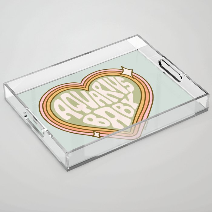 Aquarius Baby Acrylic Tray Gallery Image 1