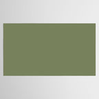 Moss Green Sage Solid Color  Tablecloth Gallery Image 2