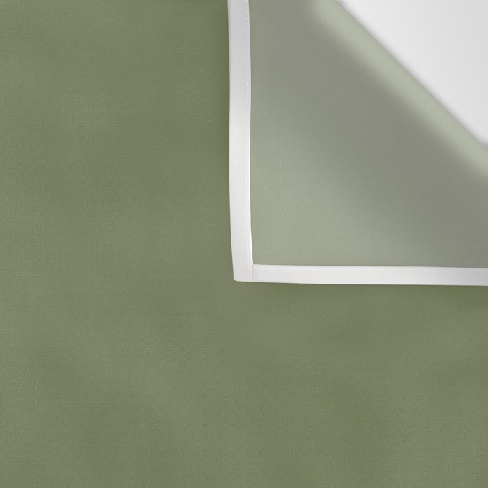 Moss Green Sage Solid Color  Wall Tapestry Gallery Image 3