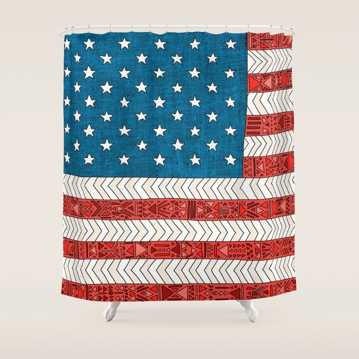 USA Shower Curtain Gallery Image 1