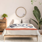 Le Sardine Retro Inspired Art Print Comforter Gallery Image 3