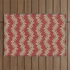 Parallel Wheatberry Vines Outdoor Rug Gallery Image 1