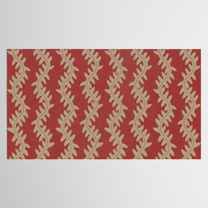 Parallel Wheatberry Vines Tablecloth Gallery Image 2