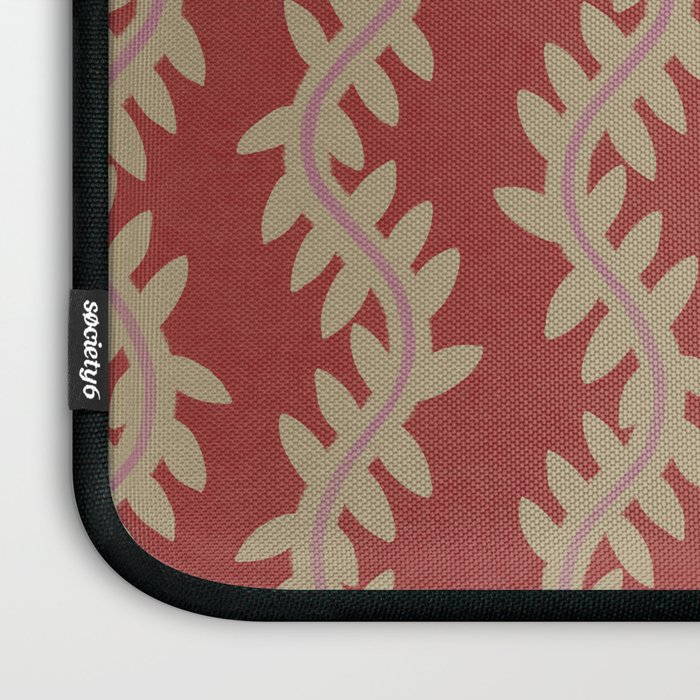 Parallel Wheatberry Vines Laptop Sleeve Gallery Image 3