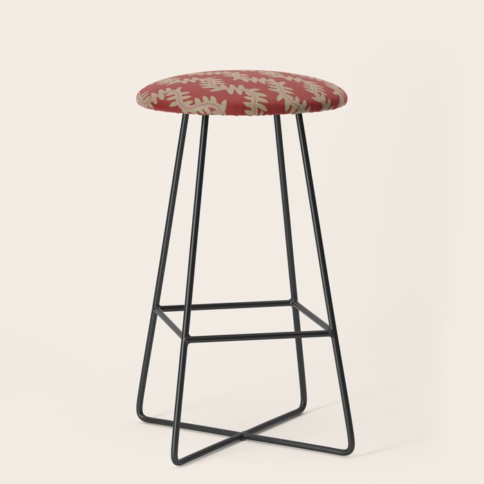 Parallel Wheatberry Vines Stool Gallery Image 1