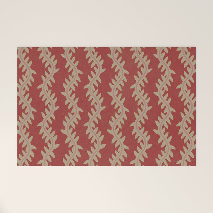 Parallel Wheatberry Vines Welcome Mat Gallery Image 1
