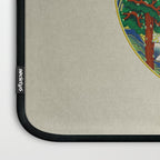 Five peaks of the sun and moon : Kingâs painting (Minhwa-Korean folk art) Laptop Sleeve Gallery Image 3