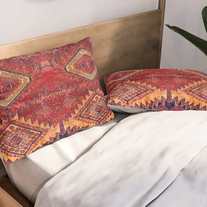 Berber Oiental Traditional North African Moroccan Style Pillow Sham Gallery Image 2