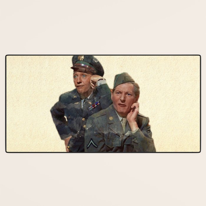 Wallace & Davis (White Christmas) Desk Mat Gallery Image 3