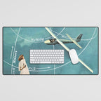 Longing (to travel again) Desk Mat Gallery Image 1