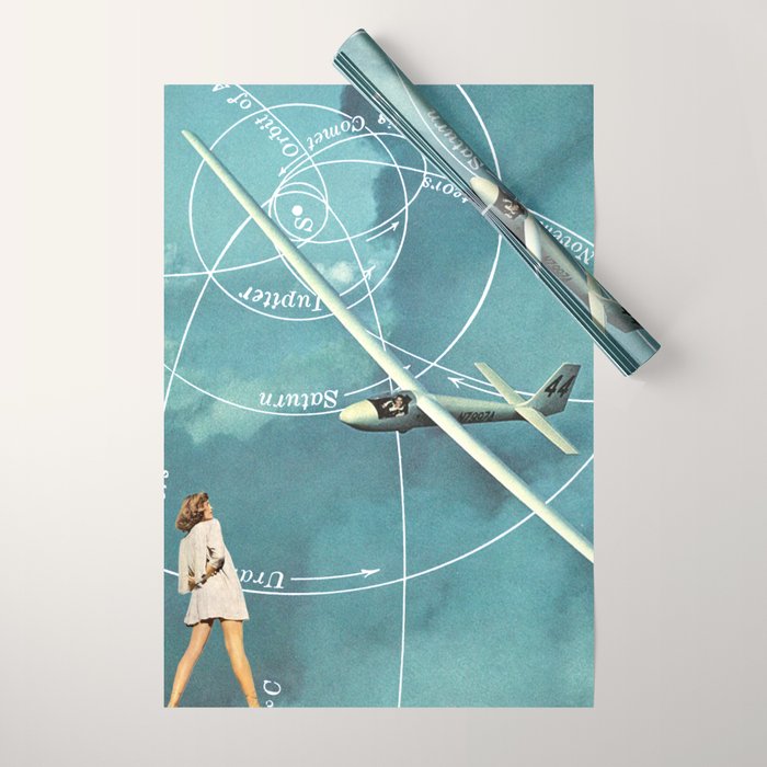 Longing (to travel again) Wrapping Paper Gallery Image 1
