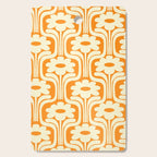 70s Orange Flower Pattern Cutting Board Gallery Image 1