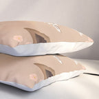 New White Dress Pillow Sham Gallery Image 3
