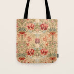William Morris & Jane Morris Antique Honeysuckle Tote Bag Gallery Image 1