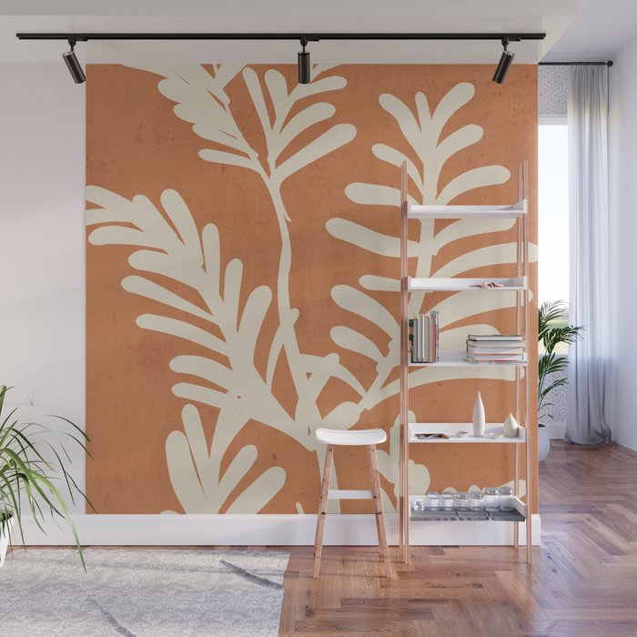 Abstract Minimal -Plant 6 Wall Mural Gallery Image 1