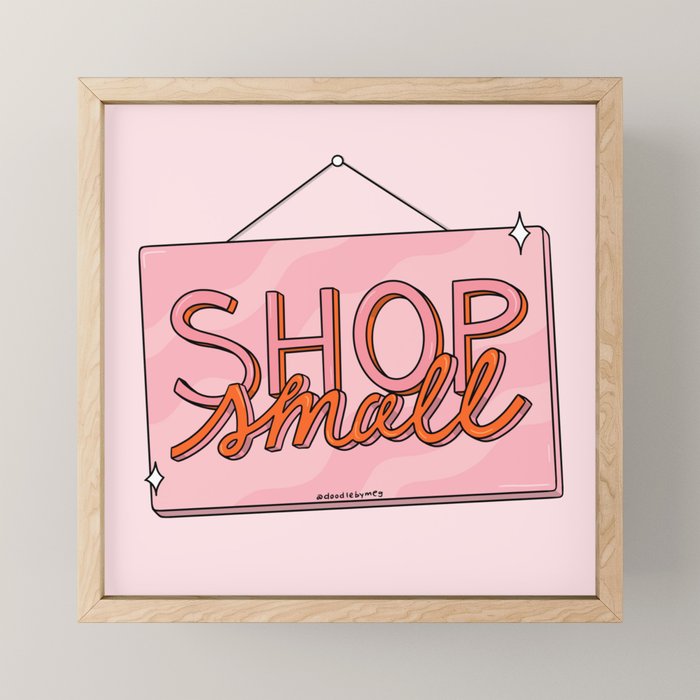 Shop Small Mini Art Print Gallery Image 1