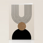 Mid Century Modern Abstract Art 10 Stationery Card Gallery Image 2