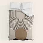 Mid Century Modern Abstract Art 10 Duvet Cover Gallery Image 6