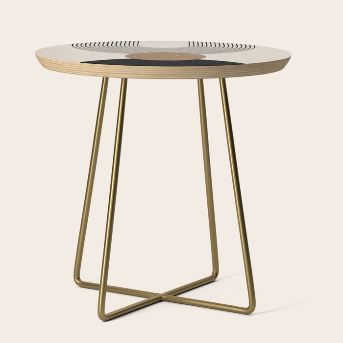 Mid Century Modern Abstract Art 10 Side Table Gallery Image 1