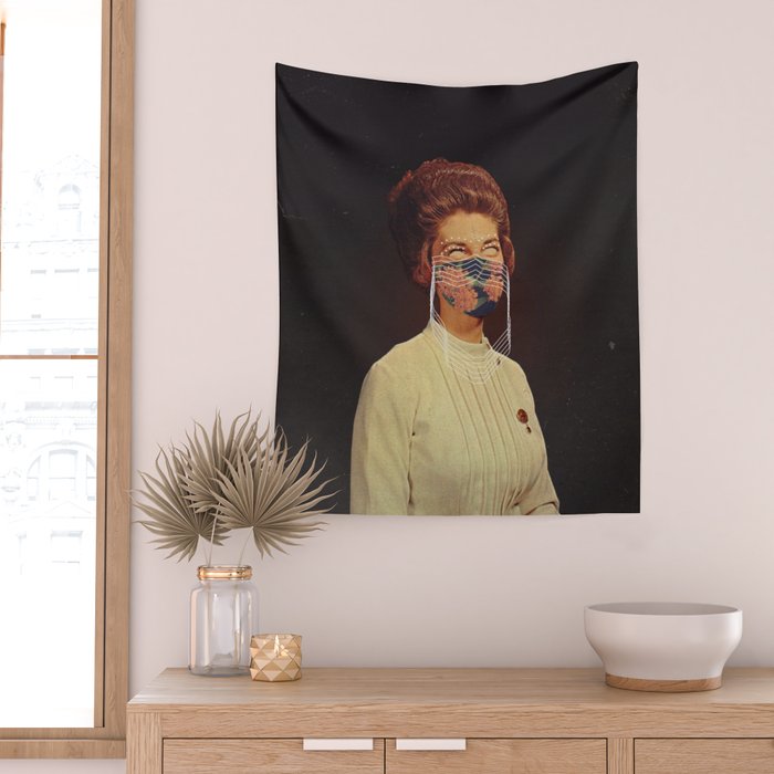 Portrait XX Wall Tapestry Gallery Image 2