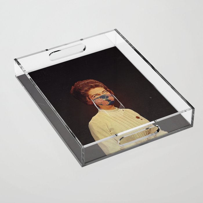 Portrait XX Acrylic Tray Gallery Image 1