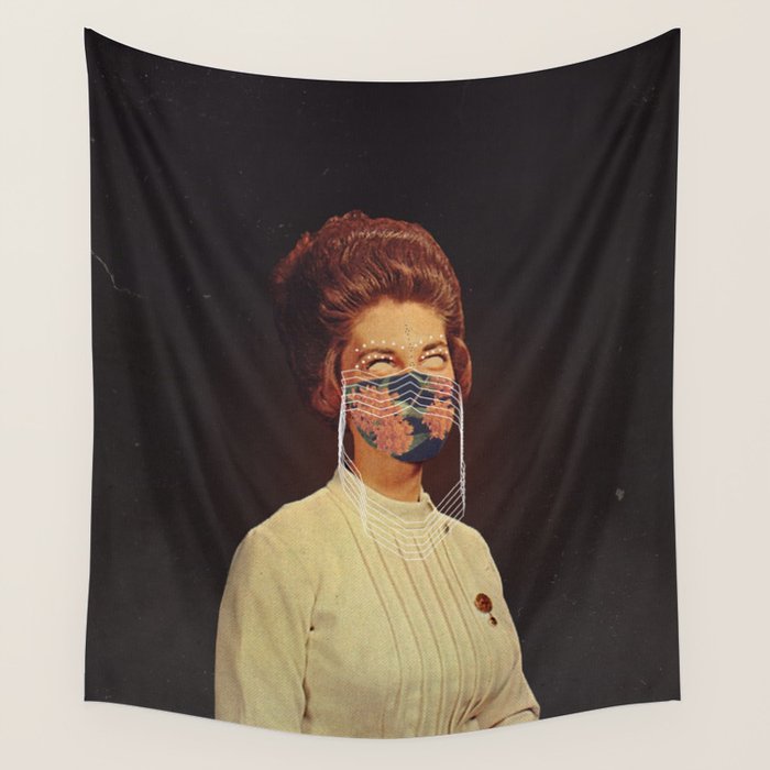 Portrait XX Wall Tapestry Gallery Image 1