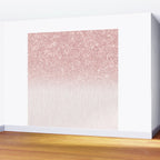 Elegant rose gold pink gradient glitter Wall Mural Gallery Image 2