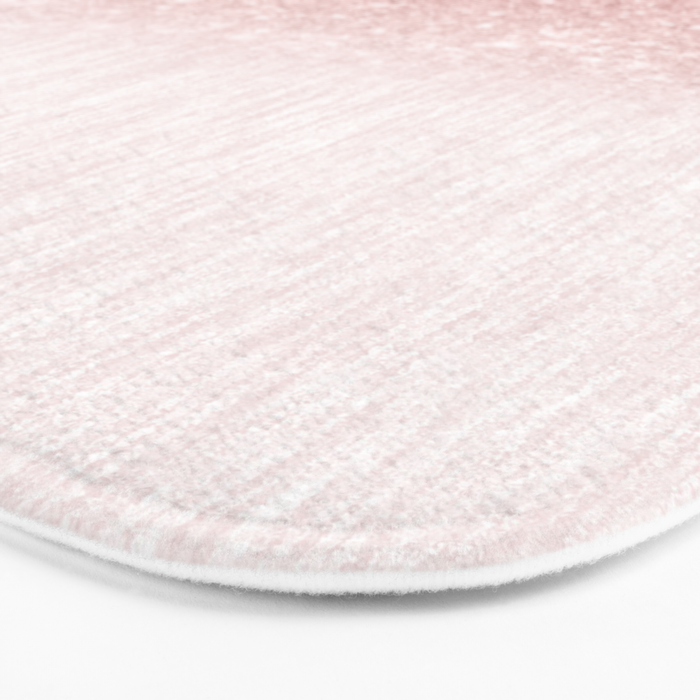Elegant rose gold pink gradient glitter Bath Mat Gallery Image 3