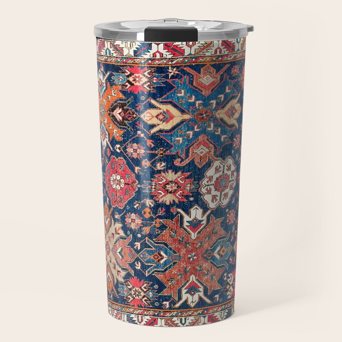Derbent Daghestan Northeast Caucasus Rug Print Travel Mug Gallery Image 1