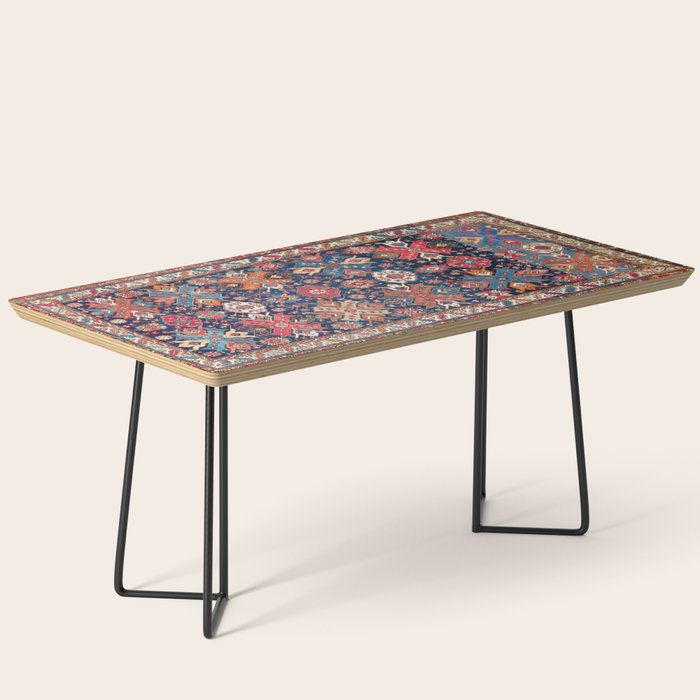 Derbent Daghestan Northeast Caucasus Rug Print Coffee Table Gallery Image 1