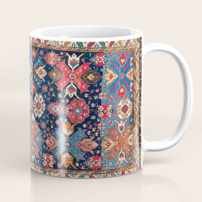 Derbent Daghestan Northeast Caucasus Rug Print Coffee Mug Gallery Image 1