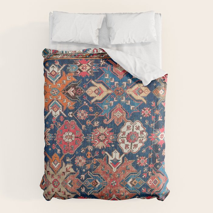 Derbent Daghestan Northeast Caucasus Rug Print Duvet Cover Gallery Image 6